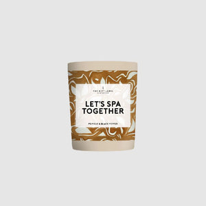 Gift Box The Gift Label Let's Spa Together
