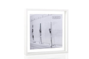 SQUARE FLOATING BOX 32x32 White