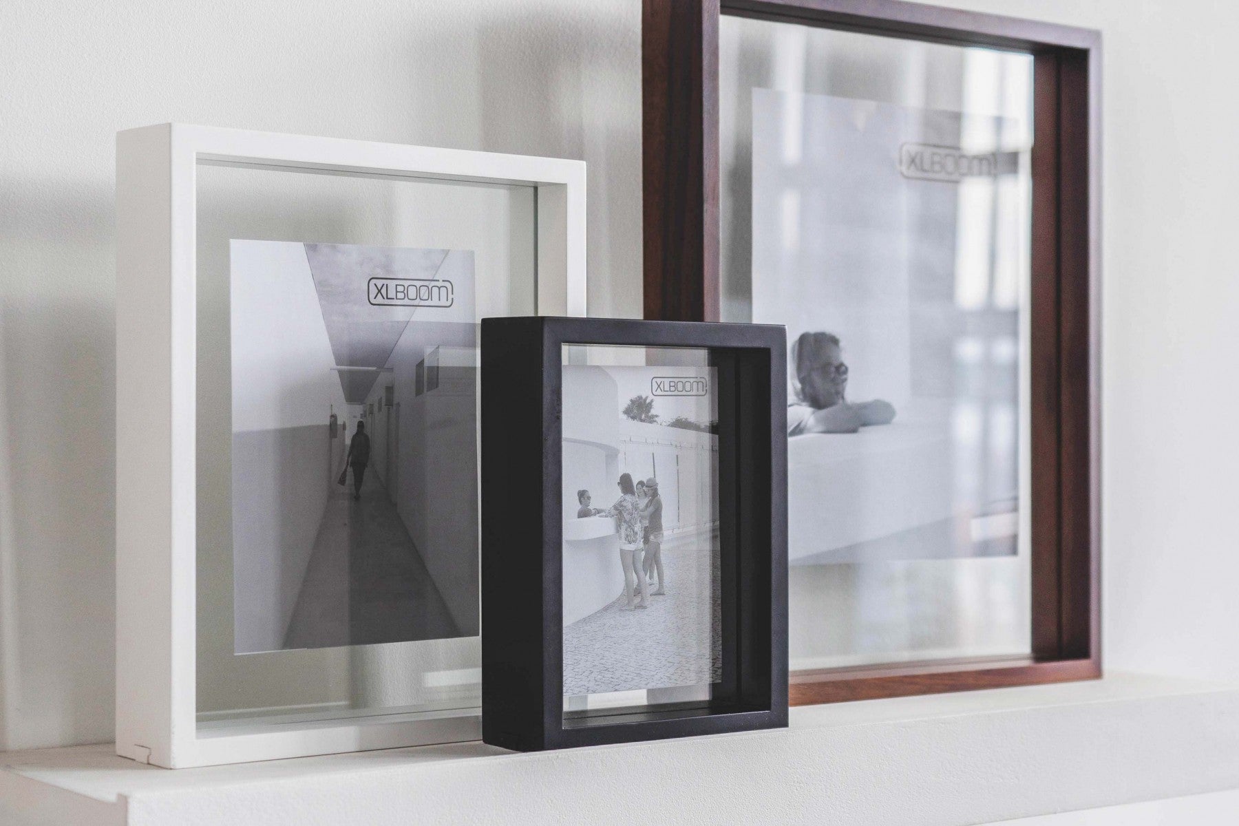 <transcy>Photo Frame Xlboom Floating Box 13x18 Coffee Bean</transcy>