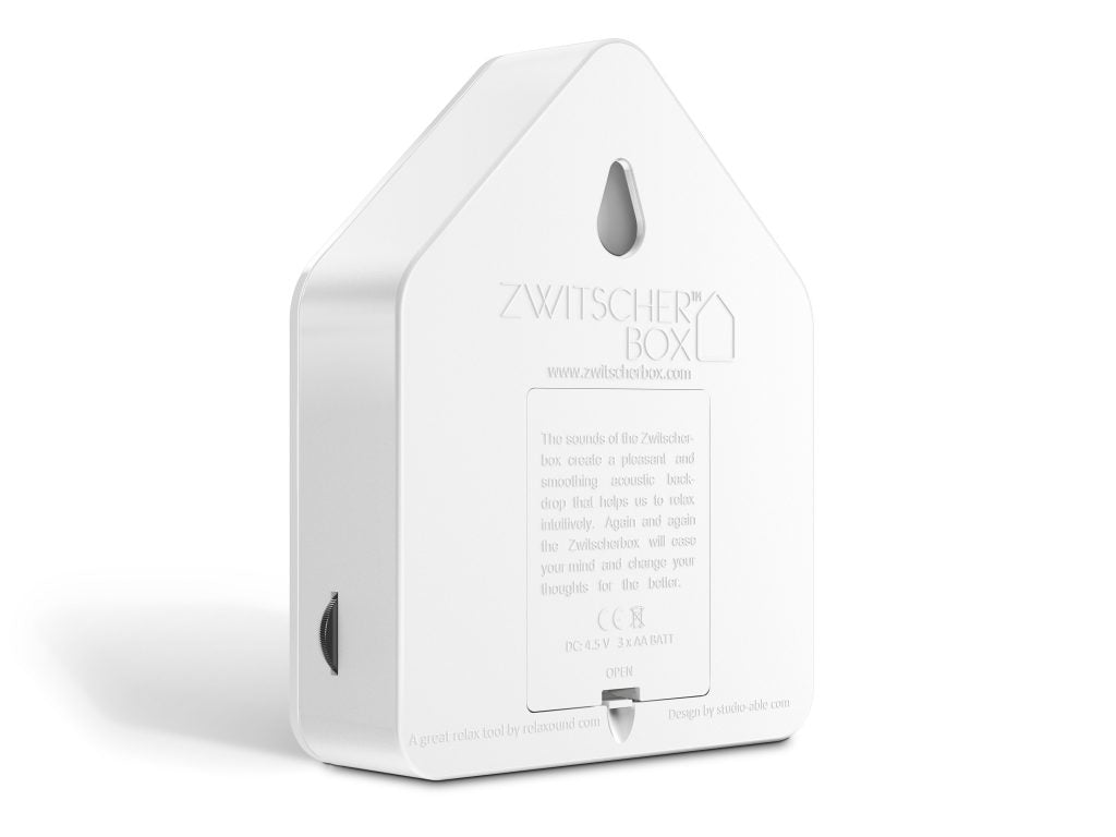 Zwitscherbox Classic White